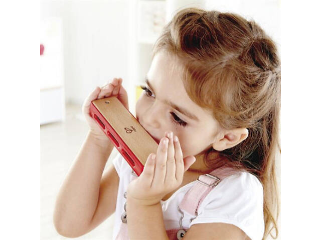 Музична іграшка Hape дерев'яна гармоніка Блюз (E0616) - Фото 3