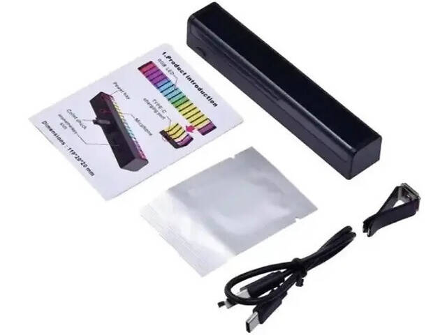 Музичний автомобільний RGB-дифузор у формі ритму F1 Аромадифузор в авто - Фото 6