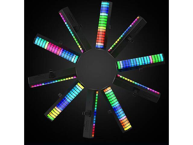 Музичний автомобільний RGB-дифузор у формі ритму F1 Аромадифузор в авто - Фото 7