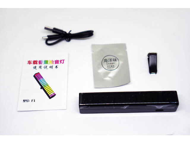 Музичний автомобільний RGB-дифузор у формі ритму F1 Аромадифузор в авто - Фото 8