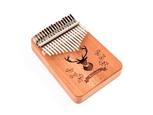 Музыкальный инструмент Kalimba Ka523bj41 на 17 язычков Олень Коричневый