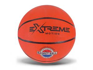 Мяч баскетбольный размер №7 материал поверхности резина вес 500 граммов BB2401 Extreme motion, 1 цвет