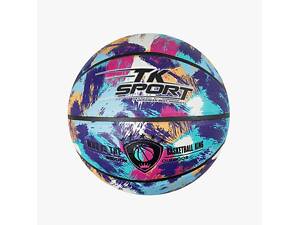 Мяч баскетбольный TK Sport С 703 PU 550 г №7 Multicolor (171570)
