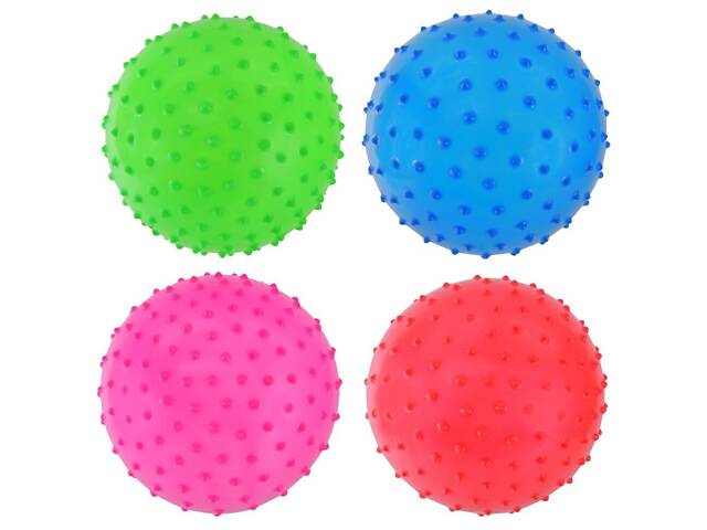 Мяч детский резиновый RB1508 размер 8 см, 18 грамм, 4 цвета, пакет - Фото 1