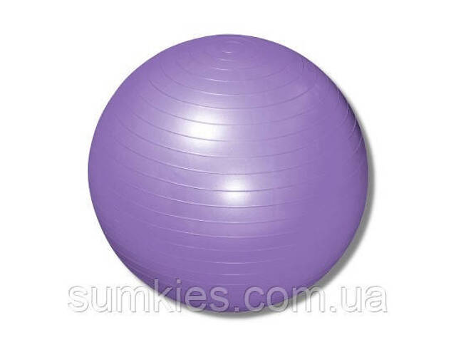 М'яч для фітнесу (фітбол) Power System PS-4011 Ø55 cm PRO Gymball Purple - Фото 7