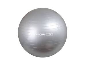 М'яч для фітнесу MS 1540 Profi перламутр Сірий (MR08543)