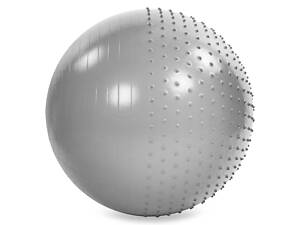 М'яч для фітнесу Zelart FI-4437-85 Сірий