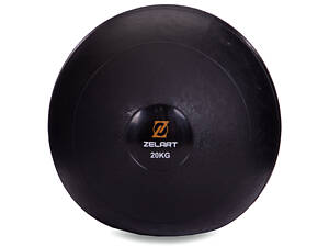 М'яч для кроссфіту Zelart FI-2672-20 Чорний