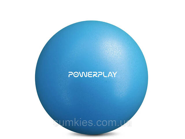 М'яч для пілатесу, йоги та реабілітації PowerPlay PP_4415 Body Shape Ball 22 см Синій - Фото 3
