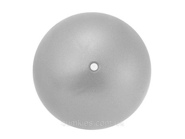 М'яч для пілатесу, йоги та реабілітації PowerPlay PP_4415 Body Shape Ball 22 см Сірий - Фото 4