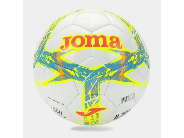М'яч футбольний Joma DALIII біло-салатовий Уні 4 401412.047 4 - Фото 1