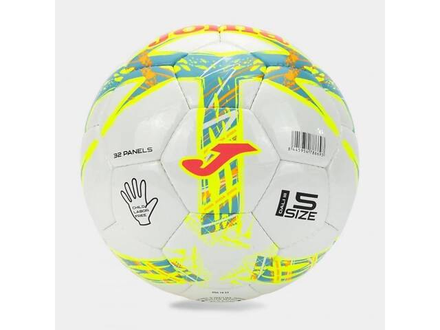 М'яч футбольний Joma DALIII біло-салатовий Уні 4 401412.047 4 - Фото 2