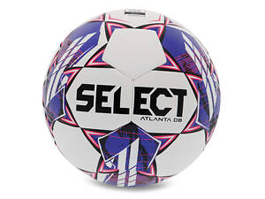 М'яч футбольний Select Atlanta DB Fifa Basic V23 ATLANTA-5WV №5 Біло-фіолетовий (57609015)