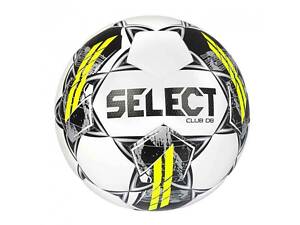 М'яч футбольний Select FB CLUB DB v23 біло-сірий 5 86410-045 5