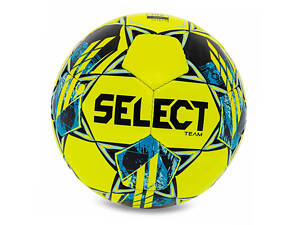 М'яч футбольний Select Team FIFA Basic V23 TEAM-FIFA-YB №5 Жовто-синій (57609030)