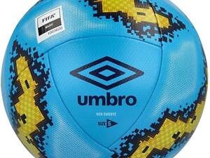 Мяч футбольный Umbro Neo Swerve Голубой Уни (размер 5) 21333U-MBZ