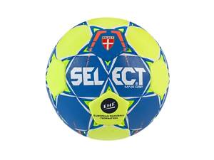 Мяч гандбольный SELECT Maxi Grip (025) син/жовтий, senior 3