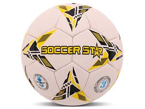 Мяч гандбольный SOCCER STAR HB-4542-3 №3 Бело-желтый