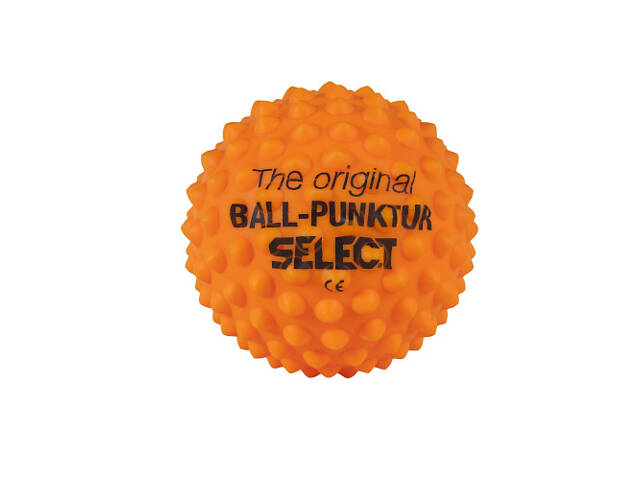 Мяч массажный SELECT Ball-Puncture (001) жовтий, 2pcs - Фото 1