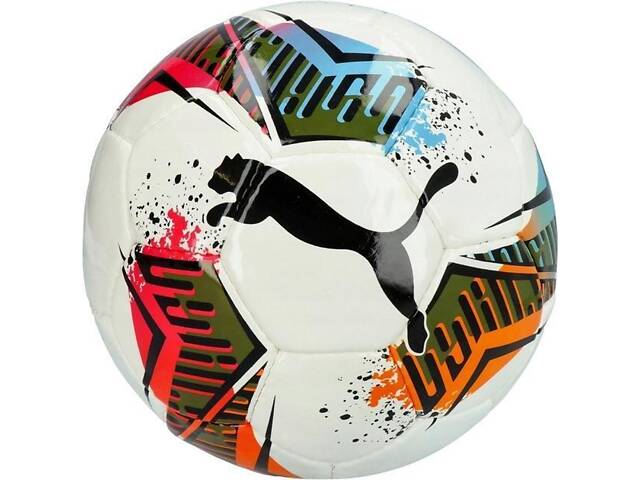 М'яч тренувальний Puma Futsal 2 HS білий, мультиколор Уні 4 084343-01 4 - Фото 1