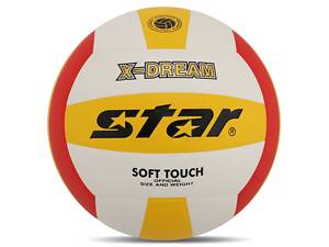 Мяч волейбольный STAR X-Dream Vb4025-34 №5 Бело-желтый