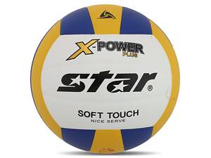 Мяч волейбольный STAR X-Power Plus Vb5055C-33 №5 Разноцветный