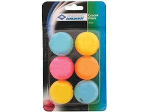 Мячи Donic Color popps 6шт 649015