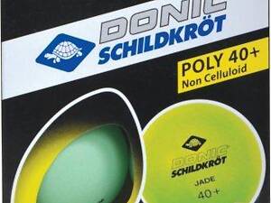 Мячи Donic Glow in the dark (6шт.) 40+ green 608507
