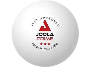 Мячики для настольного тенниса Joola Prime 40+ 6 шт Белый (930814)
