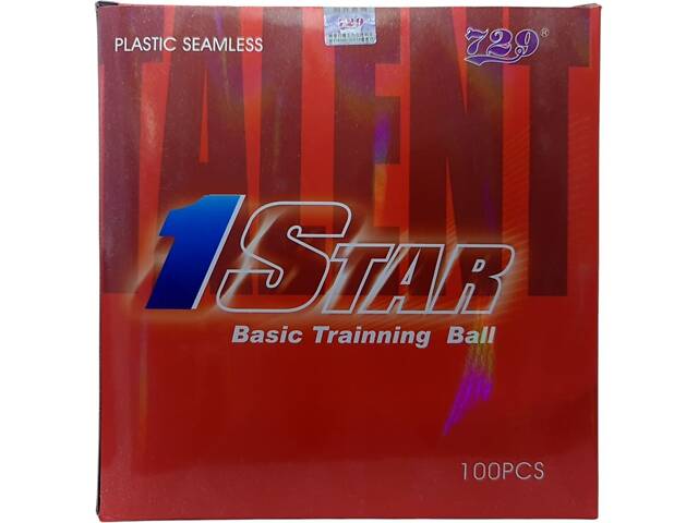 Мячи для настольного тенниса 729 40+ мм 100 шт Белый (C.B.A009) - Фото 4