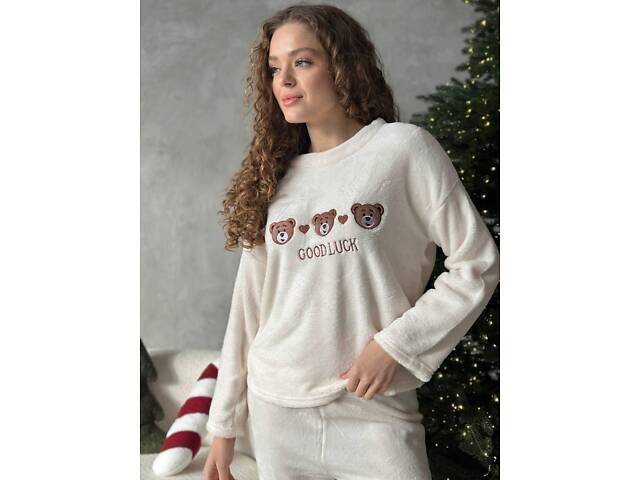 М'яка піжамка з ведмедиками - Фото 1