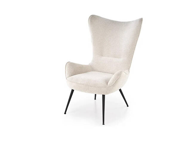 Мягкое кресло Jukon, кремовый / черный - Фото 1