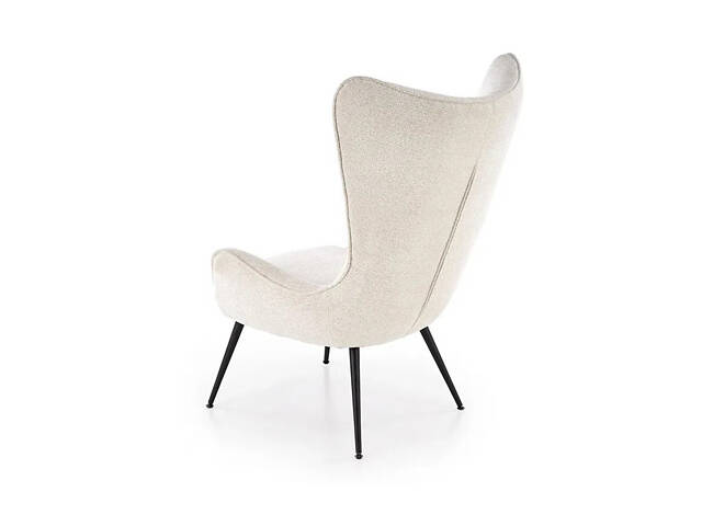 Мягкое кресло Jukon, кремовый / черный - Фото 2