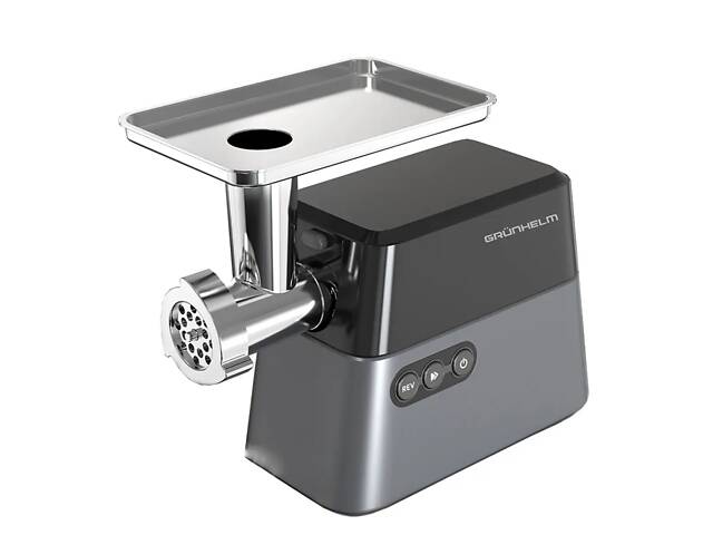 М'ясорубка електрична Grunhelm AMG2663APSJ 2600 Вт срібляста - Фото 1