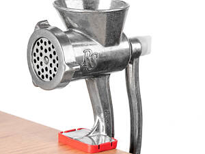 М'ясорубка ручна побутова Харків RS-101 33 кг/година з круглим горлом