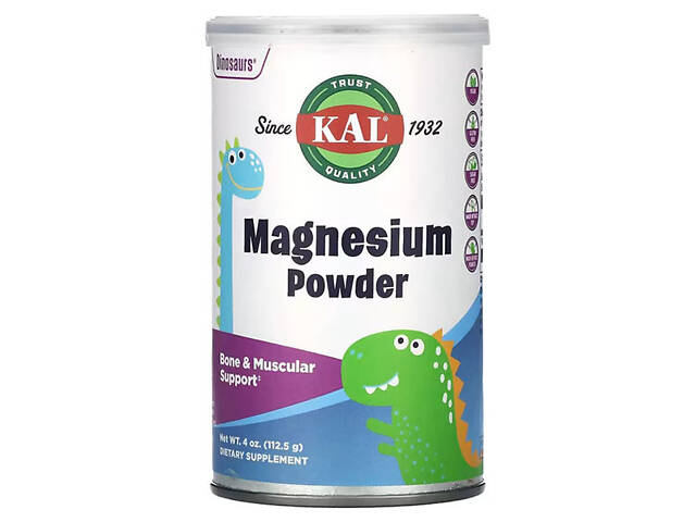Мікроелемент Магній KAL Magnesium Powder from Magnesium Citrate 1125 g 90 servings (000025205) - Фото 1