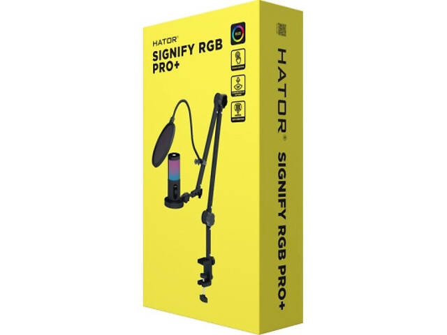 Мікрофон Hator Signify RGB PRO+ (HTA-516) - Фото 7