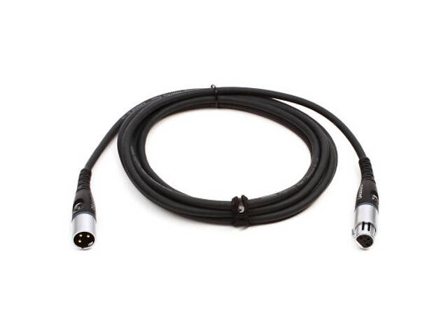 Мікрофонний кабель D'Addario Custom Series Microphone Cable 3m (PW-M-10) - Фото 2