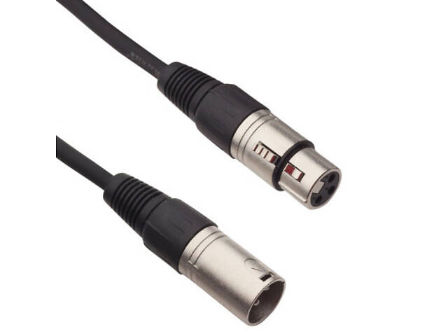 Мікрофонний кабель RockCable Microphone Cable 0.5m (RCL 30300 D7) - Фото 1