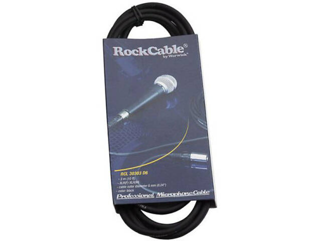 Мікрофонний кабель RockCable Microphone Cable 3m (RCL 30303 D6) - Фото 2