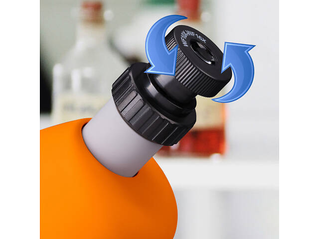 Мікроскоп Bresser Junior 40x-640x Orange (8851301) - Фото 3