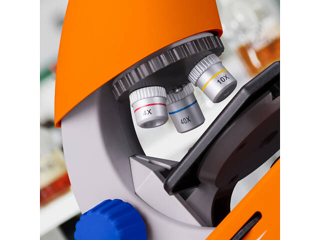 Мікроскоп Bresser Junior 40x-640x Orange (8851301) - Фото 4