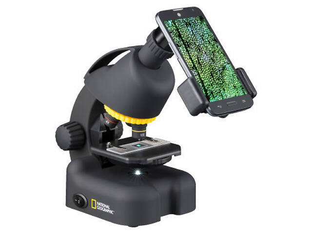 Мікроскоп National Geographic 40x-640x з адаптером для смартфона (922416) - Фото 1