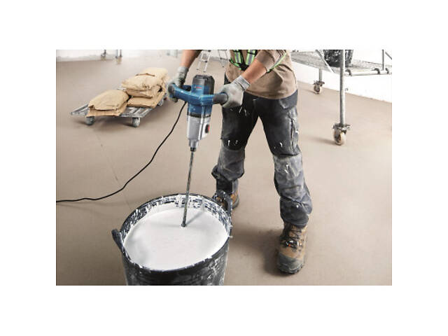 Міксер будівельний Bosch GRW 140, 1400Вт, 480-750об/хв, М14, 4.2кг (0.601.1C4.020) - Фото 8