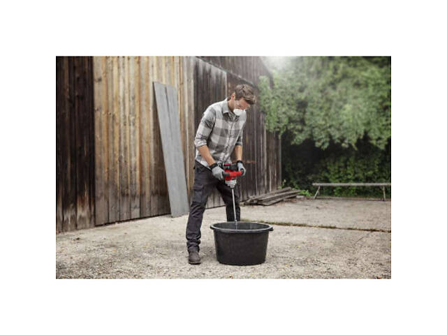 Міксер будівельний Einhell TE-MX 18 Li - Solo, 18В, PXC, М14, 0-620 об/хв, 1.9 кг (без АКБ і ЗУ) (4258760) - Фото 6