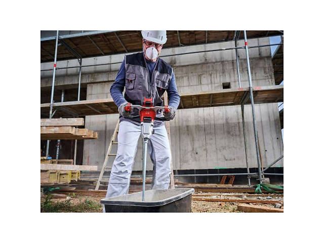 Міксер будівельний Einhell TP-MX 18-2 Li BL - Solo, PXC, 18В, 450/720об/хв, М14, 60Нм (без АКБ і ЗУ) (4258770) - Фото 7