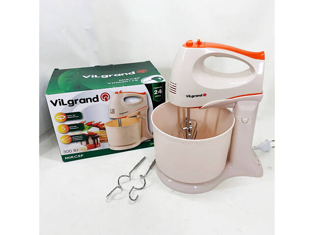 Міксер ViLgrand VHM3017B. Колір: бежевий - Фото 1