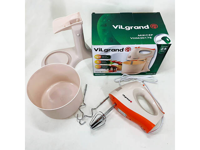 Міксер ViLgrand VHM3017B. Колір: бежевий - Фото 2