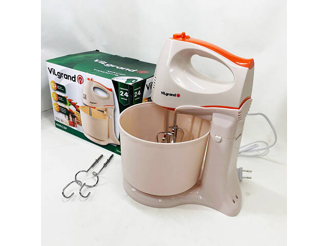 Міксер ViLgrand VHM3017B. Колір: бежевий - Фото 7