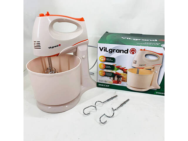 Міксер ViLgrand VHM3017B. Колір: бежевий - Фото 8